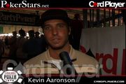 Interview With Kevin Aaronson After Busting Out At 15th Place