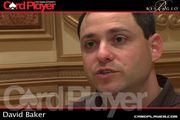 David Baker Before the WPT Final Table