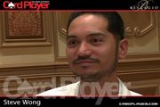 Steve Wong Before the WPT Final Table