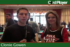 CardPlayer.com meets up with Clonie Gowen at the 4th Annual Five Diamond World Poker Classic.