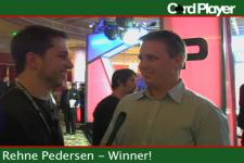 CardPlayer.com interviews Rehne Pedersen the winner of the 4th Annual Five Diamond World Poker Classic.