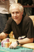 Burt Boutin on day three of the Borgata Winter Open.