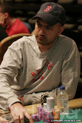 Omar Saeed on day two of the Borgata Winter Open.