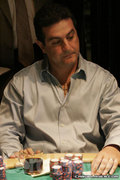 Adeeb Harb at the final table of the $5,000 NLHE event.