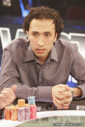 Amir Shayesteh at the final table of the Bay 101 Shooting Star.