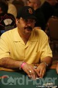 Amir Vahedi on Day 1C of Event 55 at the World Series of Poker