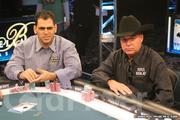Amnon Filippi and Hoty Corkins at the 2008 WPT Doyle Brunson Classic Championship Final Table