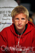 Andreas Hoivold on Day One of Event 52 at the World Series of Poker