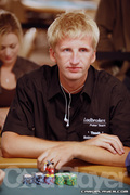 Andreas Hoivold on Day One of Event 53 at the World Series of Poker