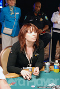 Annie Duke on Day One of Event 39 at the World Series of Poker