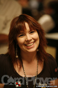 Annie Duke on Day 1B of Event 55 at the World Series of Poker