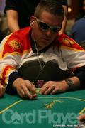 Antonio Salorio at the Borgata Poker Open