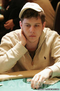Ari Engel on day 1B of the WPT Championship.
