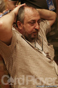 Athanasios Diakos on Day 4 of the Borgata Poker Open