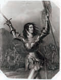 Joan of Arc Engraving