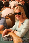 Marina Baroco on Day 1 of the 2006 WSOP $1,500 NLH event