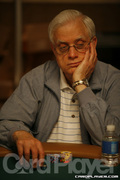 Berry Johnston on Day 1B of Event 55 at the World Series of Poker