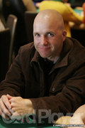 Bill Galler in the final 18 at the $1,500 NLHE event during the Bellagio Five Star Classic.