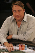 Bill Edler at the final table of the Bay 101 Shooting Star.