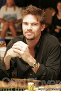 Chris Birchby on Day 1 of the 2006 WSOP $5,000 Short Handed NLH Event