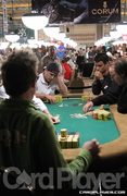 Birchby, Toth, Rahmn and Parkinson at the Final Table of the 2006 WSOP $1,500 NLH event