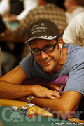 Brad Garrett on Day 1A of Event 55 at the World Series of Poker