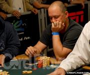 Brandon Blake on day 2 of the 2008 WSOP $1,500 NLH Event