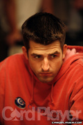 Brian Townsend on Day 1A of Event 55 at the World Series of Poker