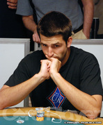 Brian Townsend on Day 1 of Event 7 at the World Series of Poker