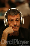 Bruno Fitoussi on Day 1B of Event 55 at the World Series of Poker