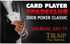 Card Player SpadeClub Poker Classic