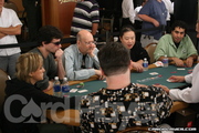 A Big Table on Day 1 of the 2006 WSOP $1,000 Seven Card Stud H/L 8/OB Event