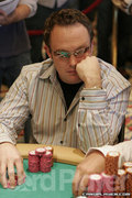 Brent Sheirbon on day four of the Doyle Brunson North American Poker Championship.