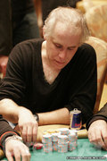 Burt Boutin on day four of the Borgata Winter Open.