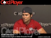 Card Player TV sits down with 2006 Omaha eight or better bracelet winner Scott Clements to discuss Omaha high-low strategy.