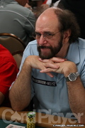 Mike Caro in Day 2a of the 2006 WSOP Main Event