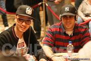 Chino Rheem and Amnon Filippi at the 2008 WPT Doyle Brunson Classic Championship