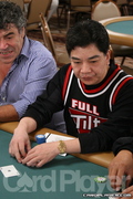 David Chiu on Day 1 of the 2006 WSOP $1,000 Seven Card Stud H/L 8/OB Event