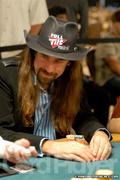 Chris Ferguson on day 2 of the 2008 WSOP $1,500 NLH Event