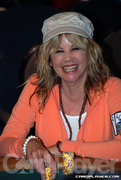 Cyndy Violett on Day 2 of Event 1 at the World Series of Poker