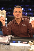 Winner Joe Hachem at the 2006 DBNAPC