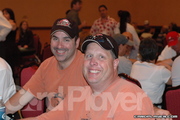 James Worth and Mark Kroon at the Aruba Poker Classic