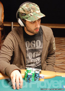 Daniel Alaei on Day 1 of Event 37 at the World Series of Poker