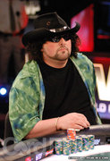David Bach at the final table of the 2007 LAPC.