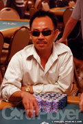 David Pham on Day 2 of Event 3 at the World Series of Poker