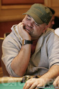David Plastik at the $3,000 NLHE event at the Bellagio Five Star Classic.