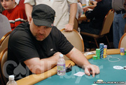 David Plastik on Day 1 of Event 8 at the World Series of Poker