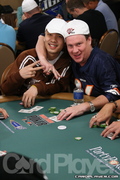 David Rheem and Gavin Smith Share a Table on Day 1 of the 2006 WSOP $1,000 Seven Card Stud H/L 8/OB Event
