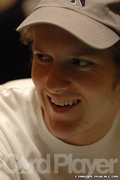 Eric Deregt on Day 3 of the 2006 WPT DBNAPC