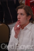 Eric Deregt at the Final Table of the 2006 WSOP $1,500 NLH Event